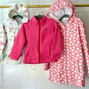 Columbia Vibrant Pink Fleece Jacket